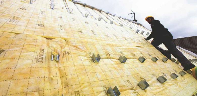 ITE avec isolant toiture - Nantes 44