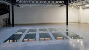 plancher de verre