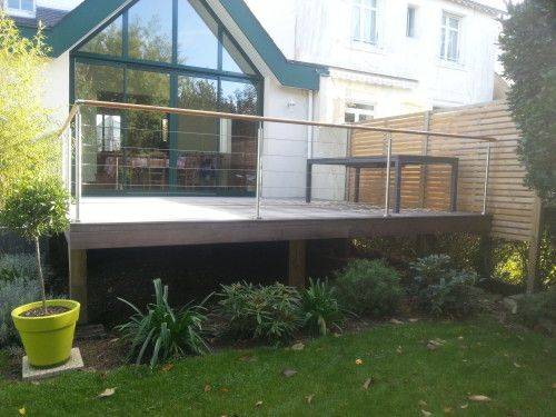 Aménagement d'une terrasse urbaine surélevée - Rochefort 17