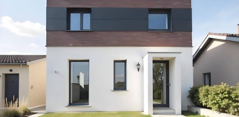 surélévation de maison à toit plat