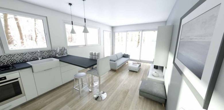 Image réaliste 3D réalisée par La Maison Des Travaux La Baule