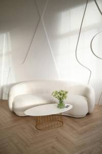 Un salon rénové au Chesnay