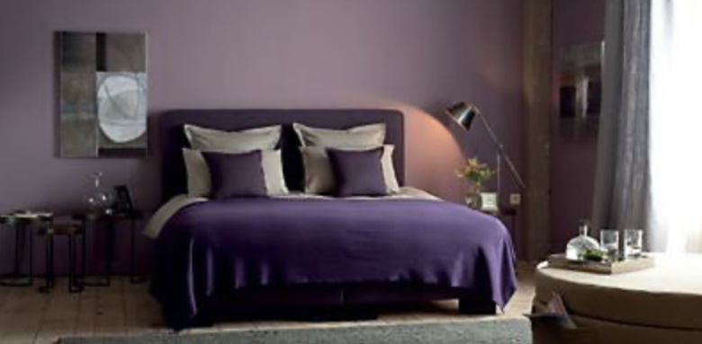 Chambre violette (peinture Tollens)