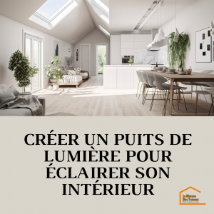 ✨ Créer un puits de lumière pour éclairer son intérieur : une idée lumineuse ! ☀️