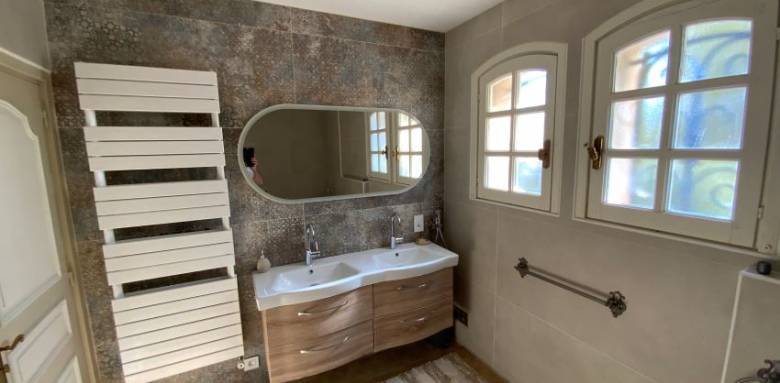 Plancher chauffant de salle de bain