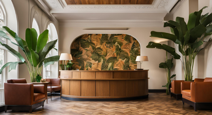 Lobby d'hôtel