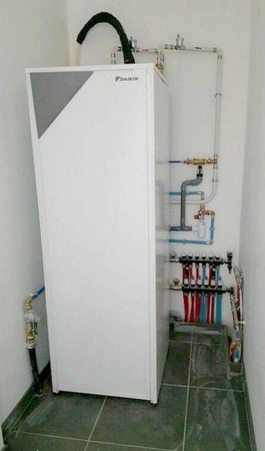 Rénovation éngergétique de résidence secondaire - pose de pompe à chaleur air-eau - Valence 26