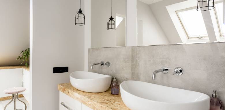 Agrandir visuellement la salle de bain avec des miroirs - Nantes 44