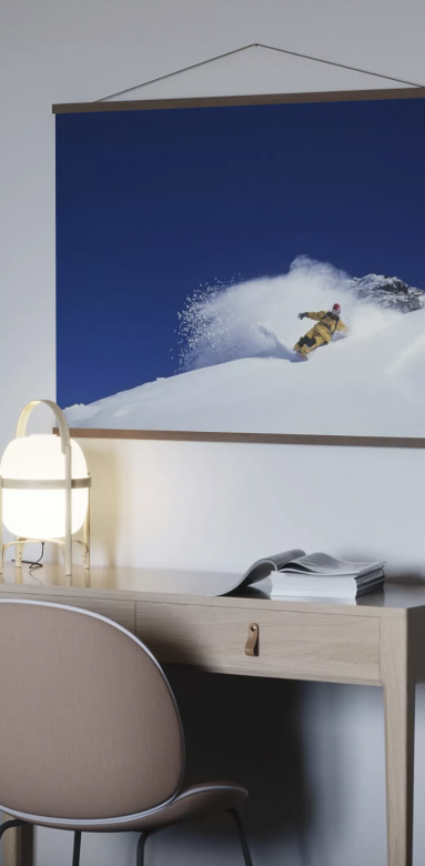 Affiche de ski, polder dreaming , Photowall