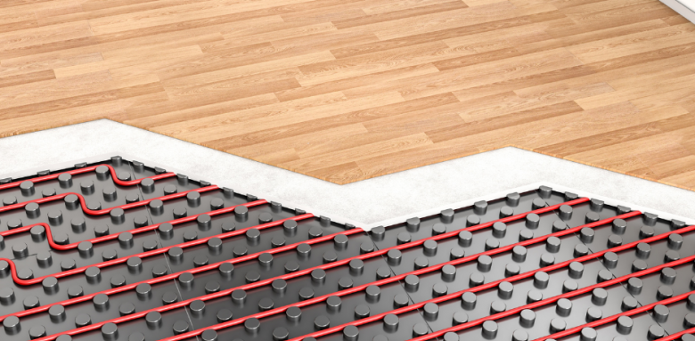 Plancher chauffant basse température
