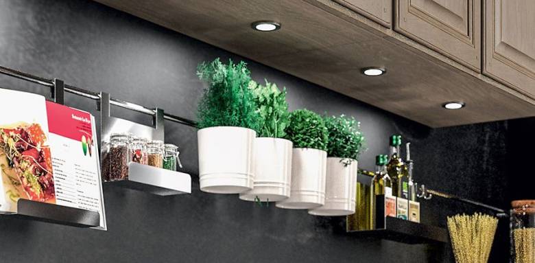 éclairage plan de travail