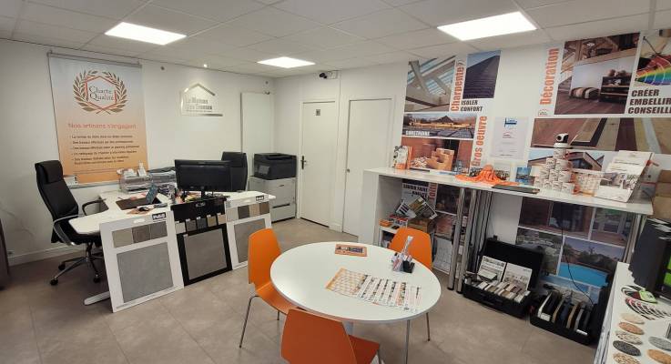 Espace de travail agence La Maison Des Travaux de Brie-Comte-Robert 77170