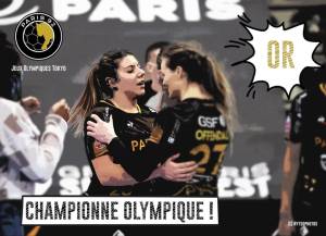 une Lionne du Paris 92 en or