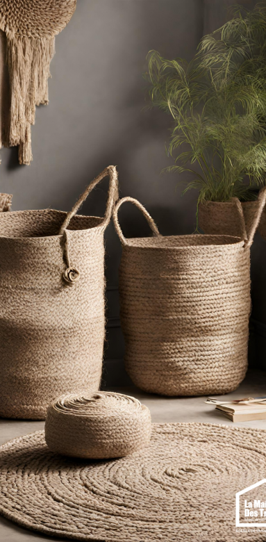 Le jute matière rustique et authentique