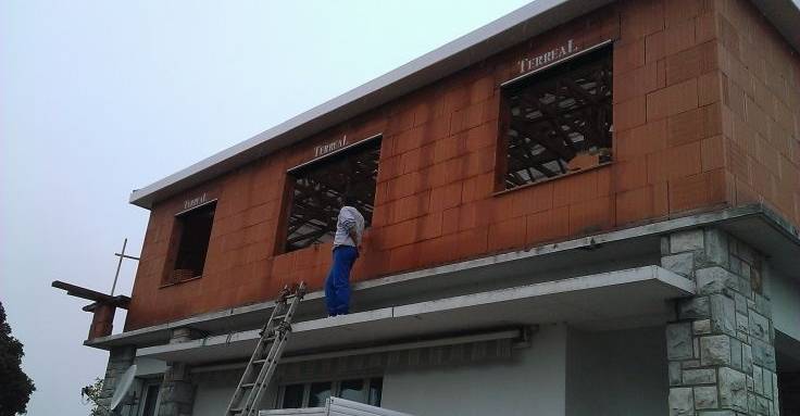 Bardage bois pour ITE