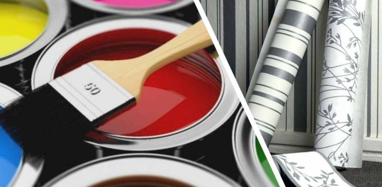 Peinture ou papier ?