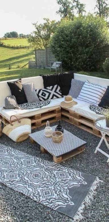 Terrasse en palettes
