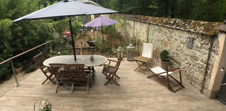 Terrasse carrelage