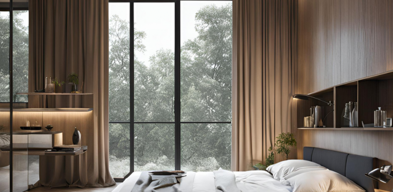 rénovation chambre en longueur