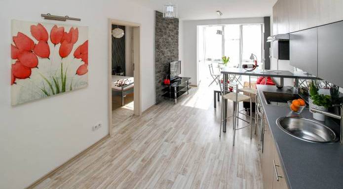 Appartement en longueur