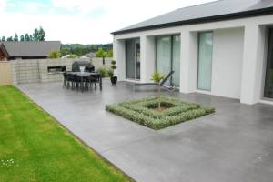 Terrasse en béton à Libourne