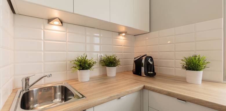 Cuisine en longueur appartement