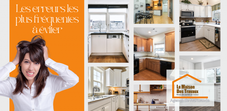 Rénovation cuisine à Marmande : évitez les erreurs fréquentes grâce aux astuces de l’agence La Maison Des Travaux de Marmande.