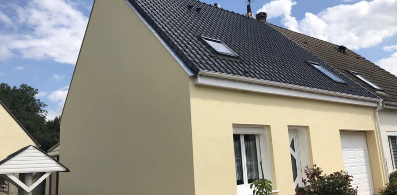 rénovation mur pignon