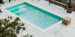 mini piscine en ville