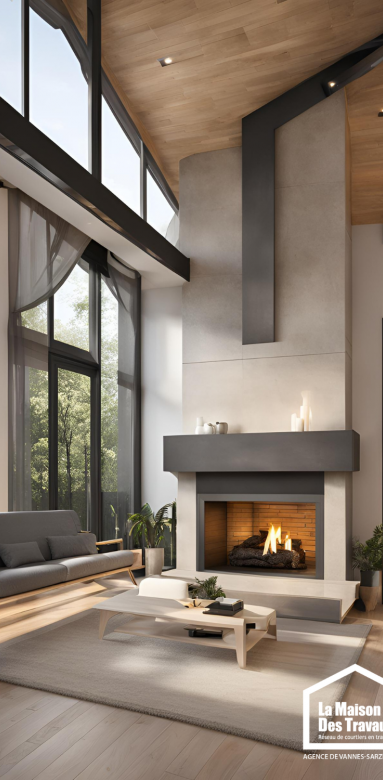 installation foyer cheminee Vannes