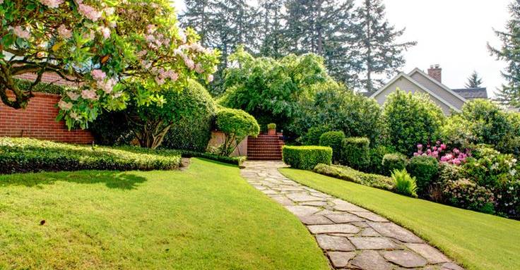 allée entrée maison