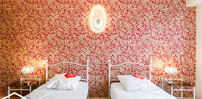 Papier peint style botanique