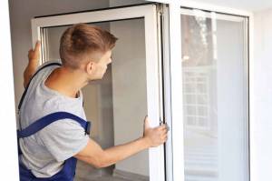 Pose de fenêtre PVC