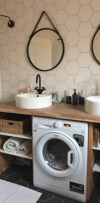 Ambiance salle de bains scandinave