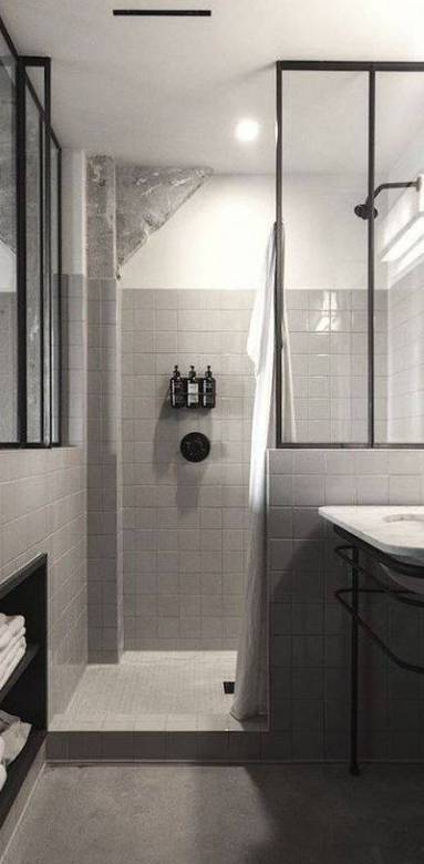 Installation de verrière dans une salle de bains Haguenau