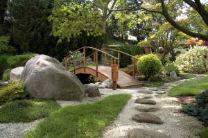 Un jardin japonais à Tours.