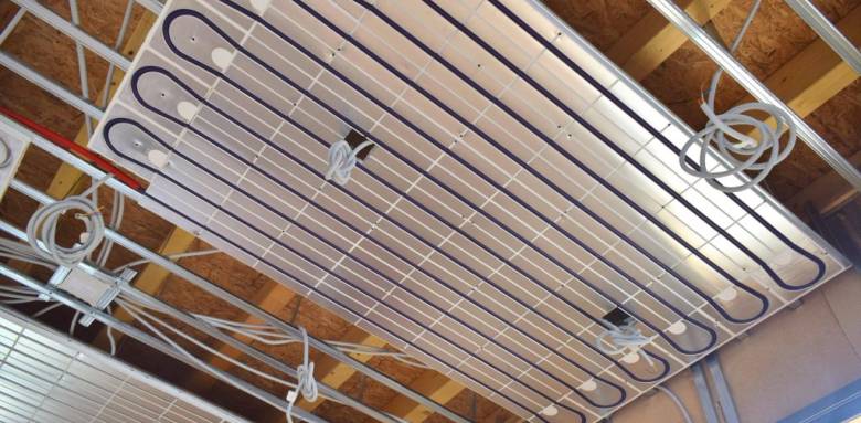 Plafond chauffant hydraulique - Bourg-en-Bresse 01