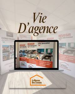 Présentation du nouveau stand LMDT dans notre agence de Saint-Brieuc