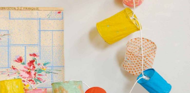 Guirlandes lampions = effet guinguette !