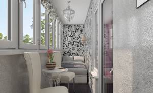 Aménager une loggia à Tours.