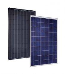 Panneaux solaires monocristallin et polycristallin