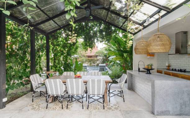 Ambiance jardin d'hiver...