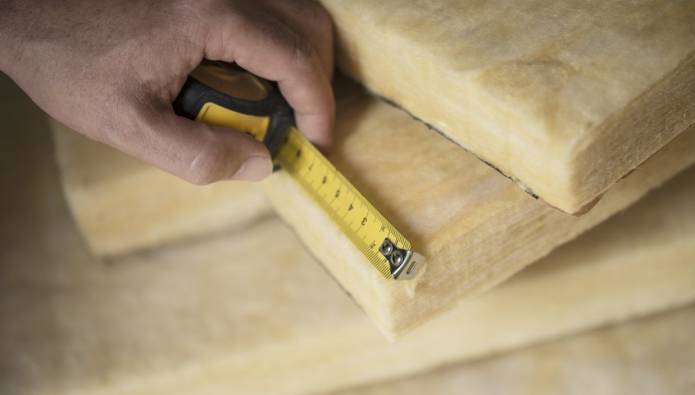 travaux d'isolation dans un appartement