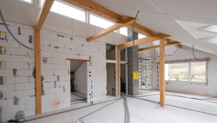 Agrandissement dans une maison à Bruz - La Maison Des Travaux