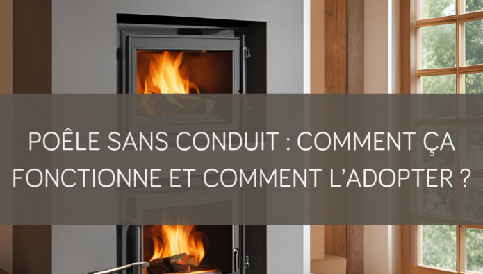 Poêle sans conduit : Comment ça fonctionne et comment l’adopter ? - La
