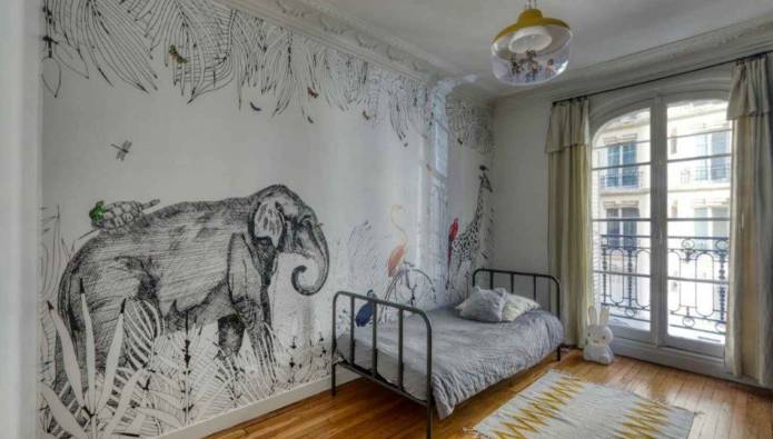 Réalisation de mobilier sur-mesure pour une chambre d'enfant à Paris ...