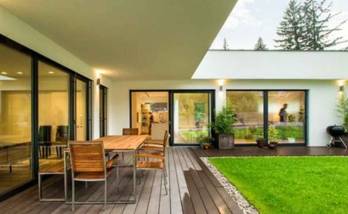 extension en L traversante