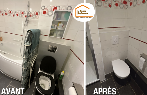  salle de bains PMR Saint-Julien-en-Genevois, rénovation salle de bains Douvaine, douche accessible senior Pays de Gex, adaptation logement perte autonomie, travaux salle de bains PMR Haute-Savoie, courtier