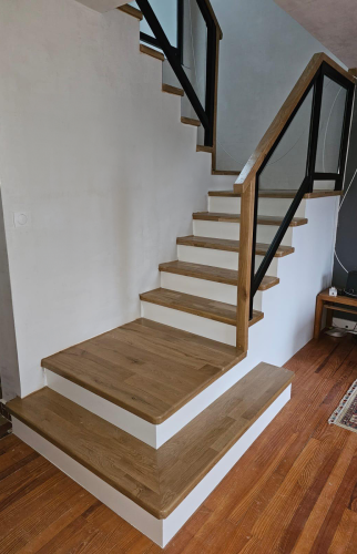 escalier en bois