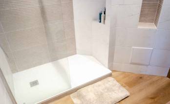 Salle de douche terminée